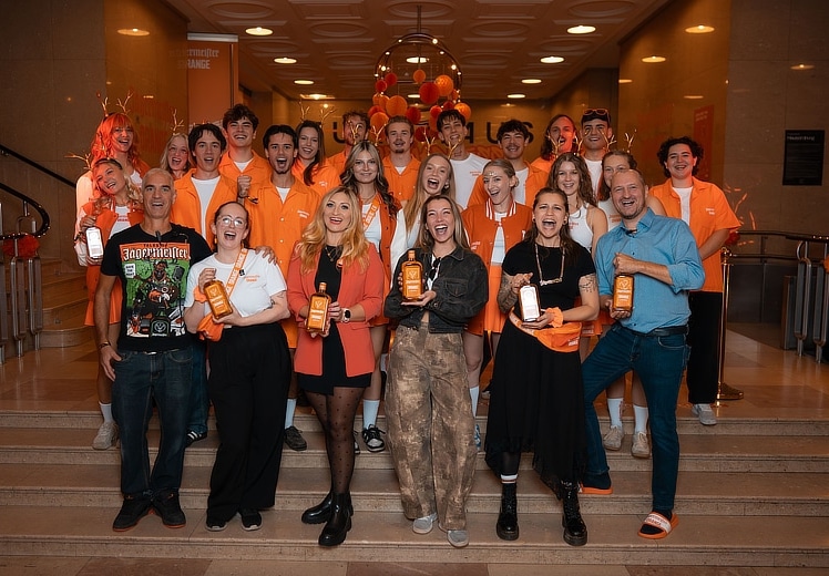 Jägermeister brachte Clubbeats und einen Aufzug-Rave ins Wiener Funkhaus
