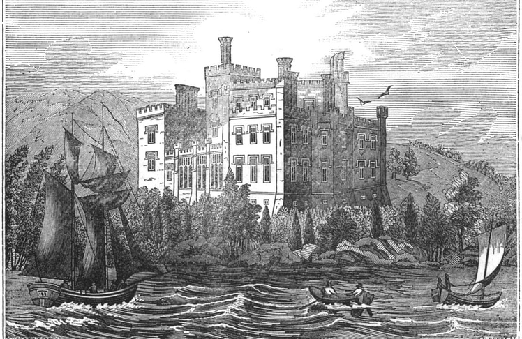  illustration from an 1834 edition of the Dublin Penny Journal (c) Public Domain