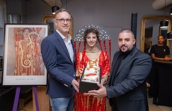 Wiener Eiswerkstatt feierte ihren ersten Geburtstag mit einer Klimt-Hommage