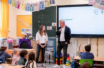 Momo & Fefe machen Schule