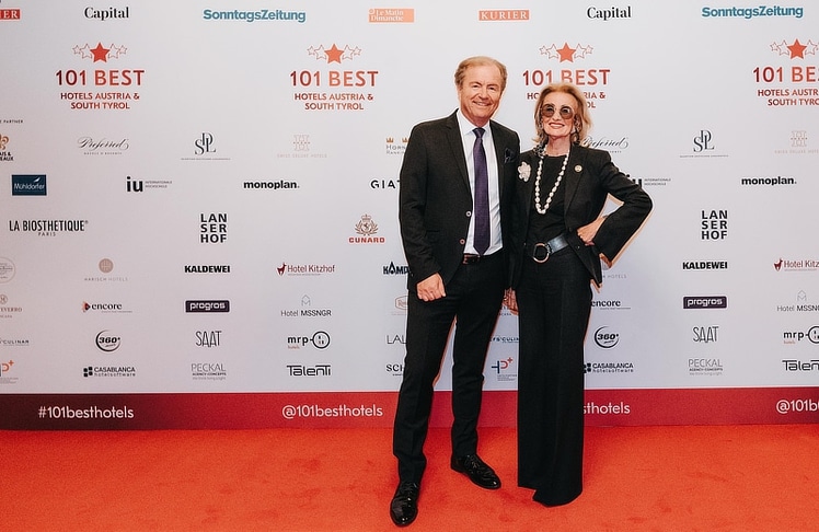 Johannes Mitterer mit Elisabeth Gürtler © David Hofer