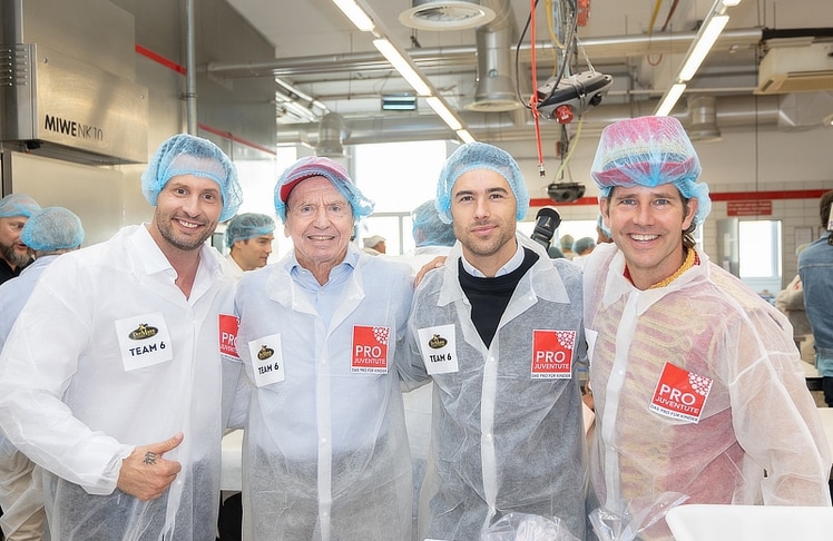 V.l.n.r.: Christoph Dengg, Heribert Kasper, Alexander Höfler und Alexander Schneller 