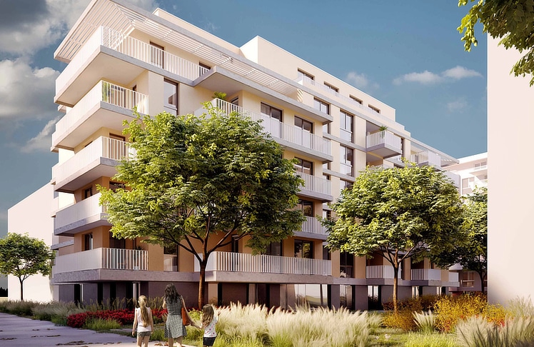 Buwog erweitert Portfolio um Projekt in Wien-Favoriten © b18-Architekten ZT GmbH