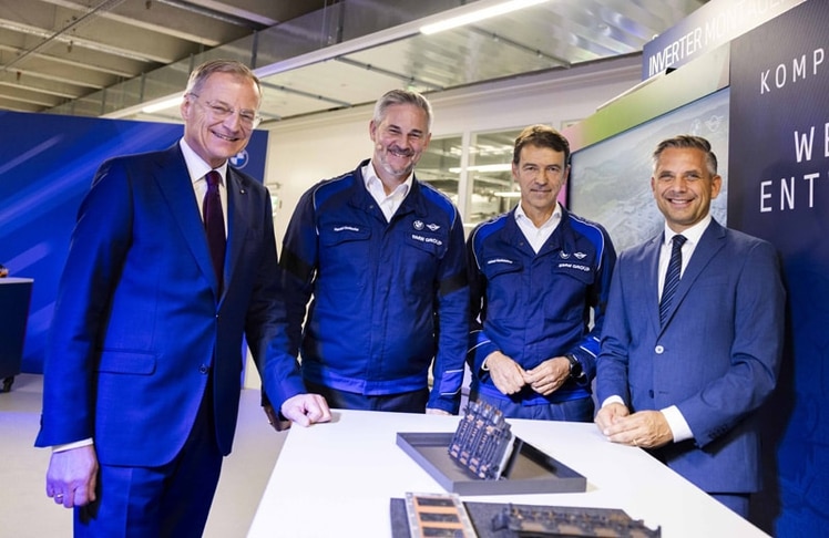V.l.n.r.: Thomas Stelzer, Harald Gottsche, Helmut Hochsteiner und Wolfgang Hattmannsdorfer