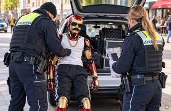 Roboter soll in Kölner Innenstadt eine 16-Jährige begrapscht haben