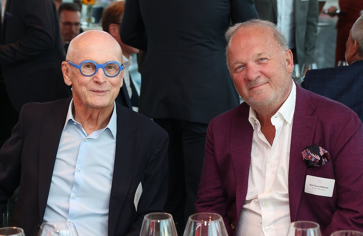 V.l.n.r.: Kurt Mann (Geschäftsführer "Der Mann") und Karl Guschlbauer (Geschäftsführender Gesellschafter Guschlbauer).