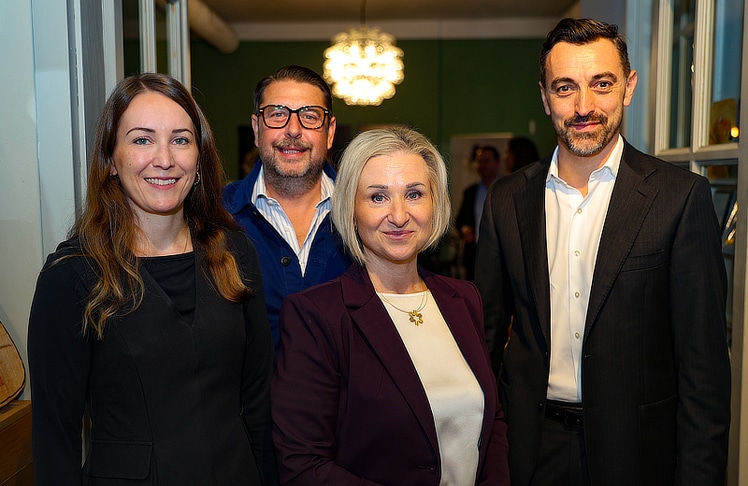 V.l.n.r.: Kerstin Koppensteiner, Bernd Gabel-Hlawa, Marion Weinberger-Fritz und Sebastian Unger © LEADERSNET/G. Langegger