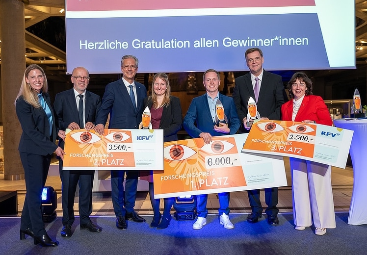 KFV-Forschungspreis rückte Unfallprävention und KI in den Fokus