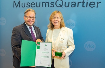 MuseumsQuartier und seine Enzis holten sich den Tourismuspreis 2026