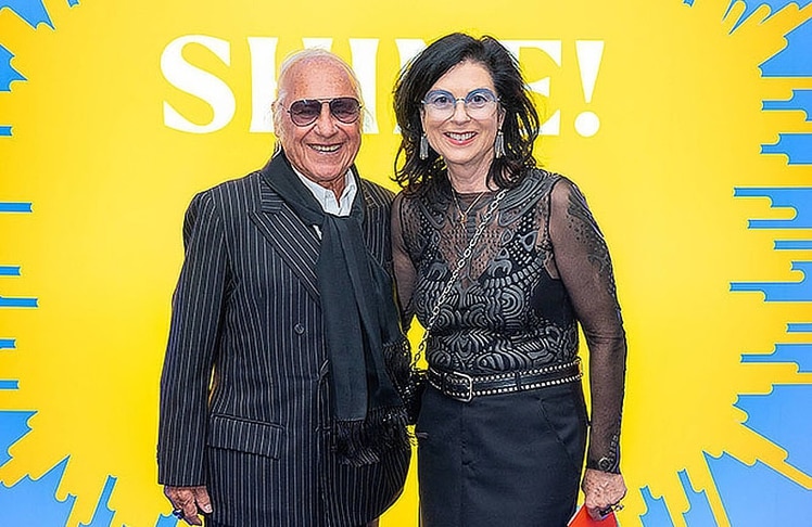 Carl Pruscha und Eva Schlegel