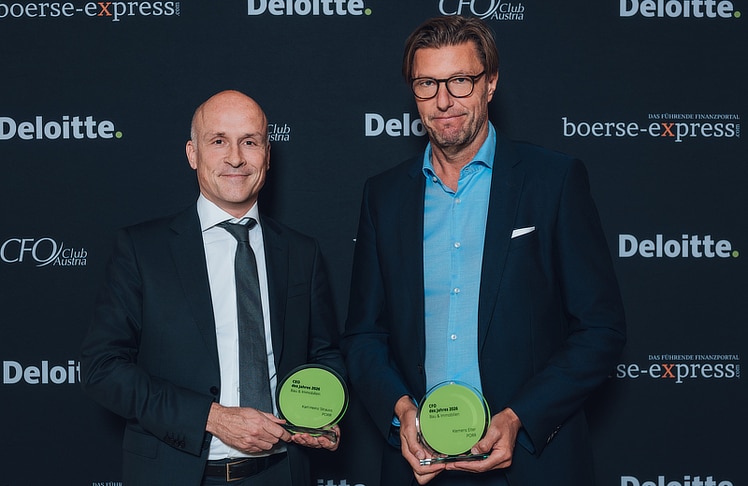 Alexander Lang, Deloitte (links) und Klemens Eiter, Porr © Deloitte/Niklas Schnaubelt