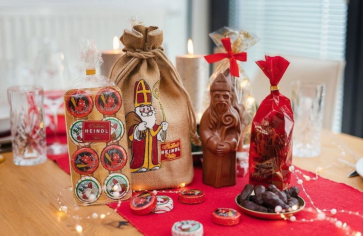 Die Confiserie Heindl stimmt mit Nikolo Jutesackerln und anderen Produkten auf die Weihnachtszeit ein. 