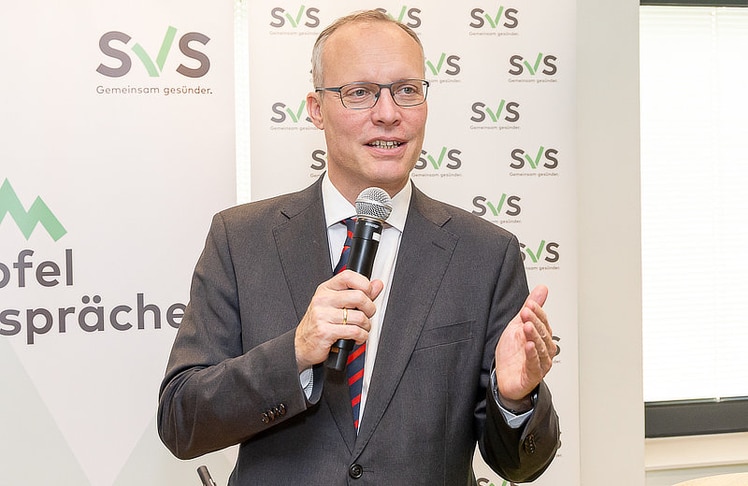 SVS-Generaldirektor Alexander Biach richtete Begrüßungsworte an die Gäste.