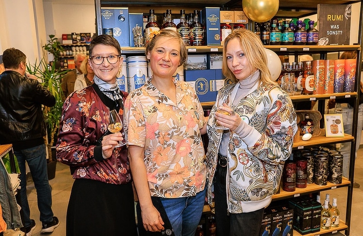 V.l.n.r. Lena Bartalsky, Julia Kub und Alexandra Bisanz