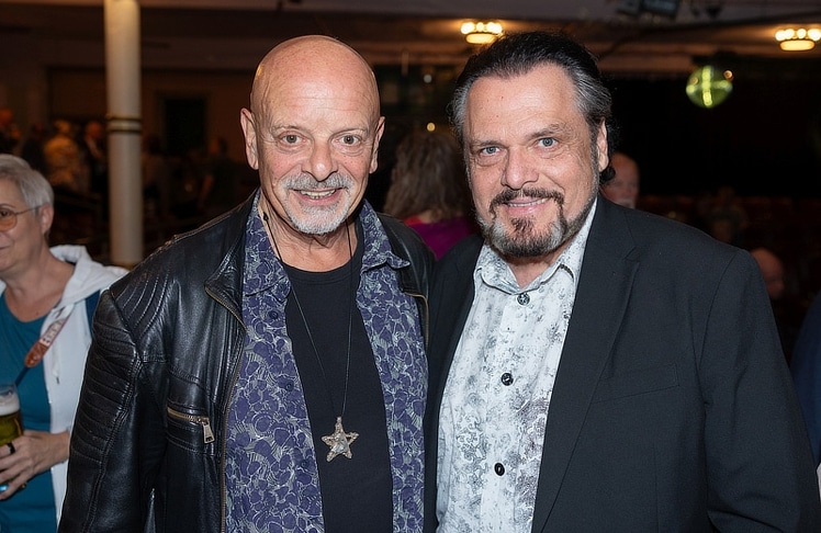 Gary Lux (l.) und Werner Auer.
