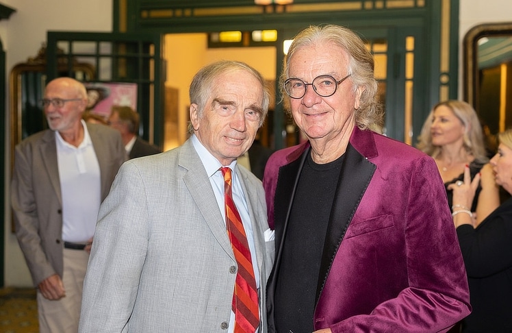 Magic Christian (l.) und Peter Hofbauer.