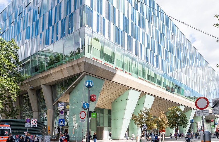 Wien Mitte von außen © ÖBB/Emilie Weipert