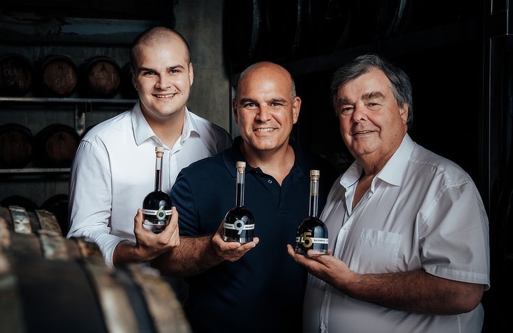 Drei Generationen (v.l.n.r.): Oscar, Mario und Herwig Pecoraro