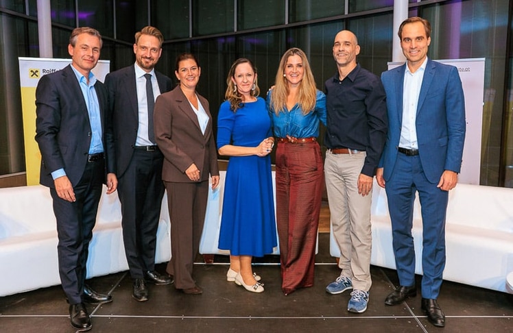 V.l.n.r.: Martin Hauer, Thomas Baaz, Christiane Flehberger, Sabine Hufnagel, Lizz Görgl, Martin Plessl und Philipp Arnold