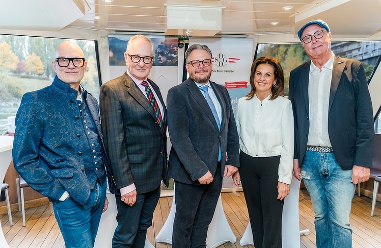 V.l.n.r.: Christian Lerner, Rudolf Oezelt, Dominic Schmid, Sandra Neukart und Wolfgang Fischer