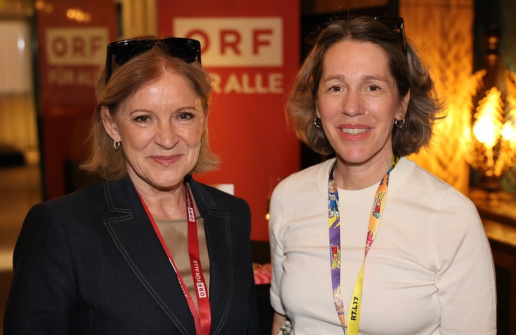 ORF-Generaldirektorin Ingrid Thurnher (l.) und Angelika Simma-Wallinger (designierte Direktorin für Audience und Plattformen, ORF).