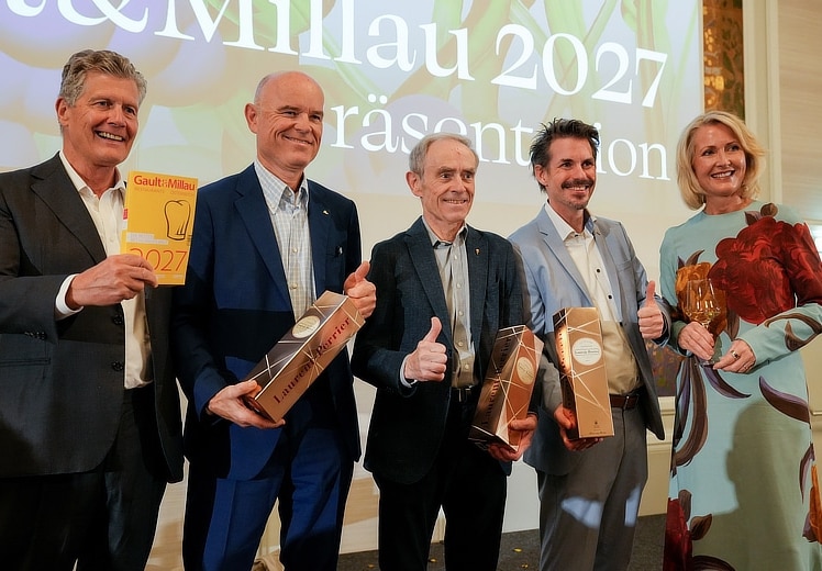 Gault&Millau vergab heuer 8-mal 5 Hauben und 97-mal 4 Hauben