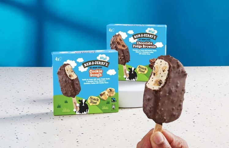 Ben & Jerry's bringt zwei seiner Klassiker als Stileis auf den Markt. 