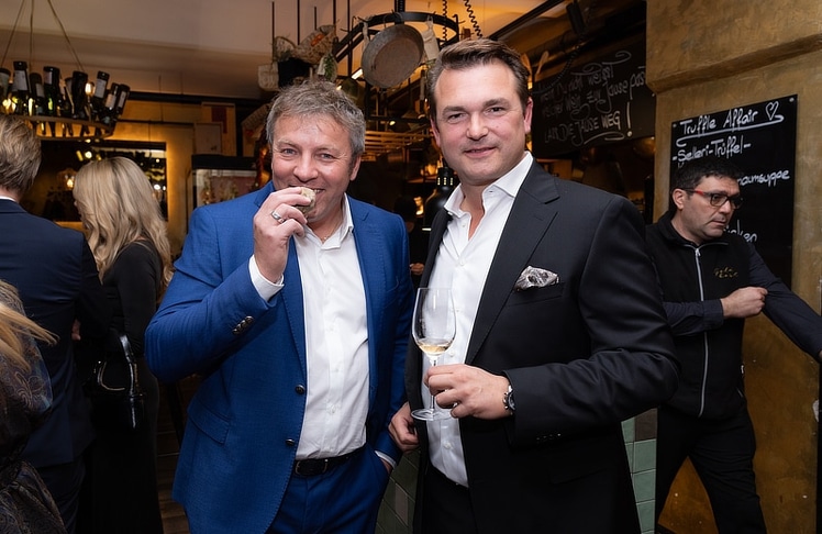 Luca Miliffi (l.) und Michael Grossauer 