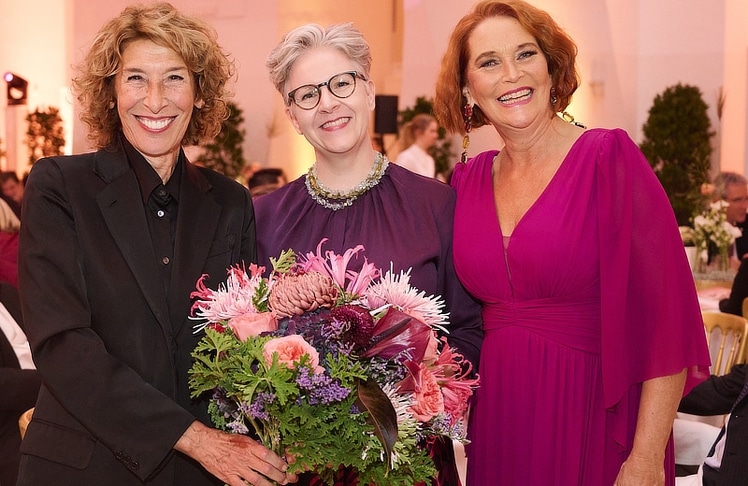 V.l.n.r.: Adele Neuhauser, Michaela Mayr und Maya Hakvoort 