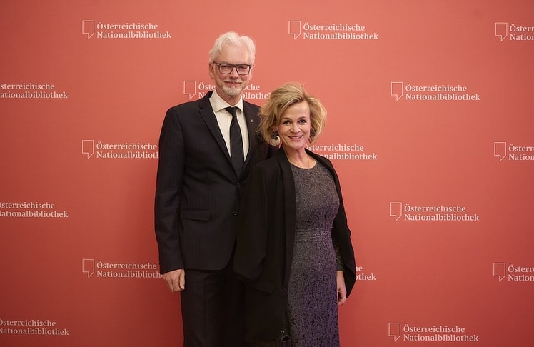 Verbund-Generaldirektor Michael Strugl und Birgit Mondl