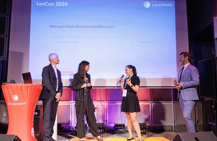 Unter dem Motto "Meet your future team" drehte sich bei der LexCon von LexisNexis alles um die Zukunft von Legal AI.