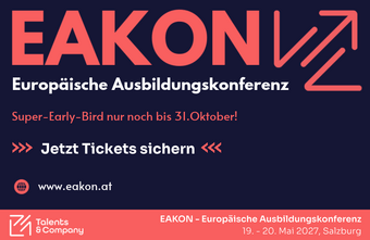 EAKON 2027: Europas Ausbildungscommunity trifft sich in Salzburg