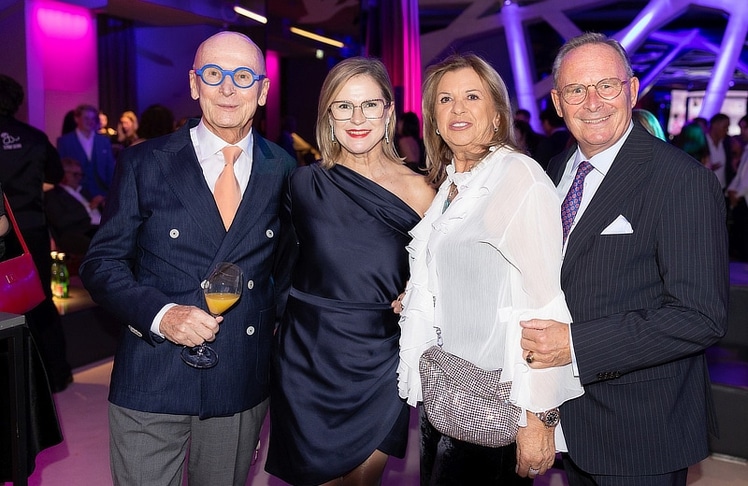 V.l.n.r.: Kurt Mann (Eigentümer der Bäckerei DerMann) mit seiner Partnerin Renata sowie Christine Mahrer (PR-Unternehmerin) und Karl Mahrer (ehemaliger Wiener ÖVP-Landesparteiobmann) 