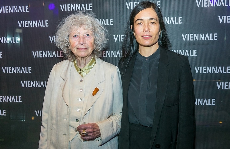V.l.n.r.: Ulrike Ottinger (Regisseurin) und Eva Sangiorgi (Direktorin der Viennale) bei der Viennale