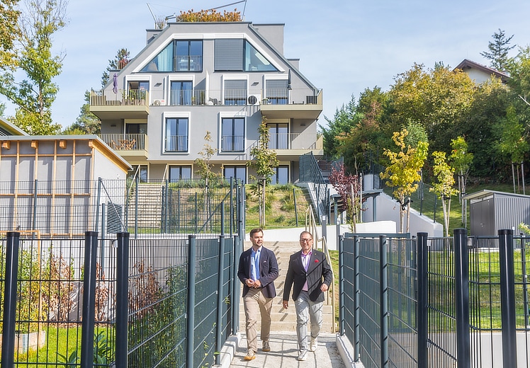 Raiffeisen Wohnbau gibt Einblicke in Wohnprojekt in Wien-Döbling