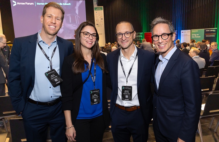 V.l.n.r.: Simon Altreiter, Ines Bandzauner, Michael Weinzierl und Peter L. Eppinger © LEADERSNET/C. Mikes