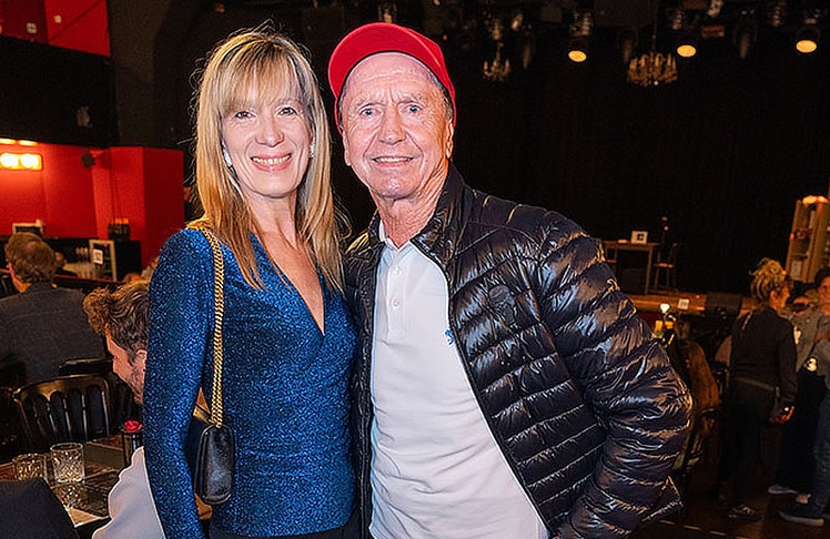 Fotografin Jeanni Ebner und "Mr. Ferrari" Heribert Kasper.