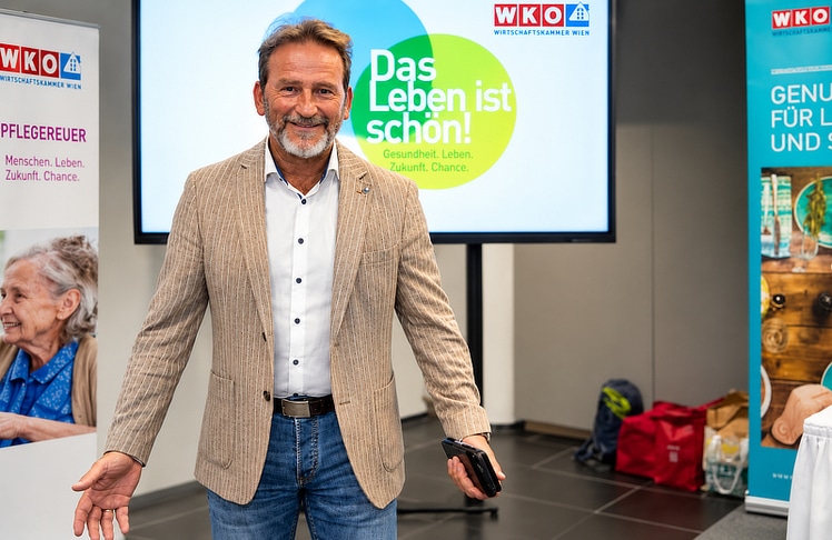 Harald G. Janisch, Fachgruppenobmann der Fachgruppe Wien Personenberatung und Personenbetreuung © Firmensport Wien/Markus Reitler