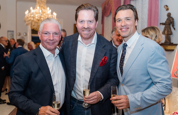 V.l.n.r.: Paul Leitenmüller (CEO, Opinion Leaders Network), Daniel Serafin (Intendant, Oper im Steinbruch St. Margarethen) und Thomas Weinhappel (Opernsänger und Bariton).