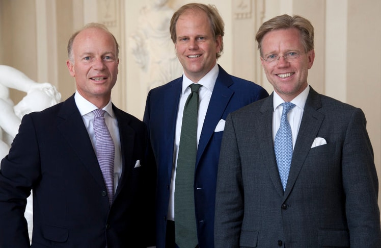 Die drei Geschäftsführer: Wolfgang, Florian und Christoph Köchert © A. E. Köchert