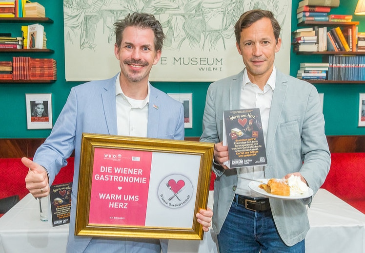 Wiener Gastronomie sammelt mit "Warm ums Herz" erneut Spenden für Obdachlose