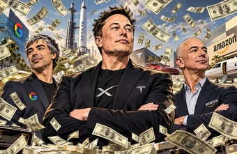 Elon Musk ist mehr als dreimal so reich wie der zweitreichste Mensch der Welt