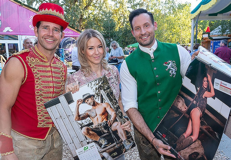 Jungbauernkalender 2027 lockte zahlreiche Promis auf die Kaiser Wiesn