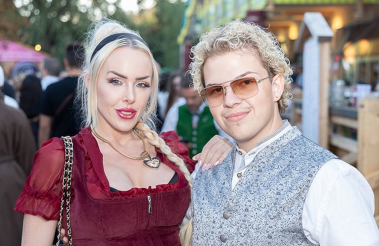 Reality-TV-Sternchen Lydia Kelovits und Influencer Say Martin. © LEADERSNET / R. Brunhölzl