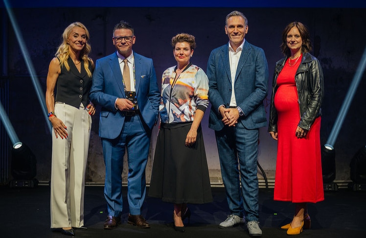 V.l.n.r.: Inga Leschek (Chief Content Officer von RTL Deutschland), Oliver Vesper (Deputy CEO & CDO, RTL AdAlliance), Elisabeth Frank (Managing Director Austria, RTL AdAlliance), Thorsten Braun (Geschäftsführer und CEO, RTLZwei) und Claudia Ostermann-Schabata (VP & Deputy Managing Director Austria, RTL AdAlliance). © Raphael Fasching