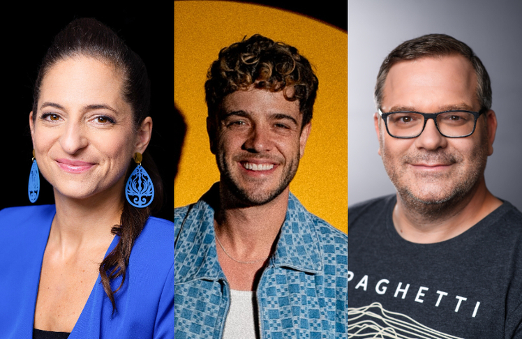 Caroline Athanasiadis, Luca Hänni und Elton werden das Publikum als Kommentator:innen durch den nationalen Vorentscheid führen.