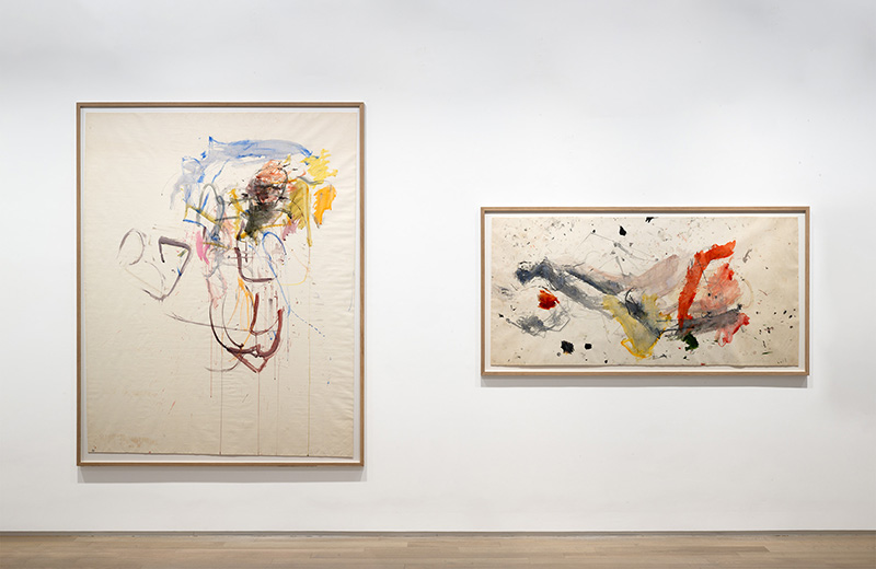 Martha Jungwirth bei Ropac Paris