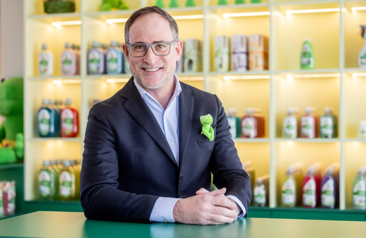 Florian Iro, CEO der Erdal GmbH bei der Werner & Mertz Gruppe.