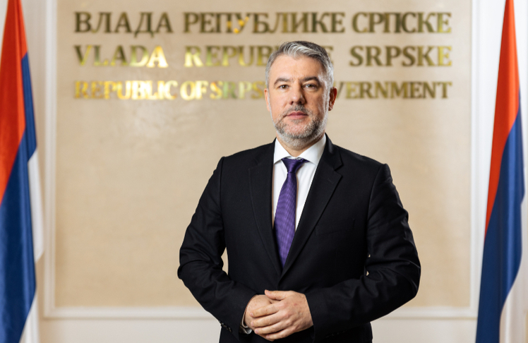 Alen Šeranić, Minister für Gesundheit und soziale Fürsorge der Republika Srpska.