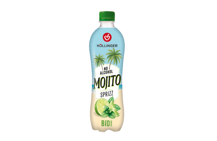 Der Mojito Sprizz im neuen PET-Flaschen-Design 